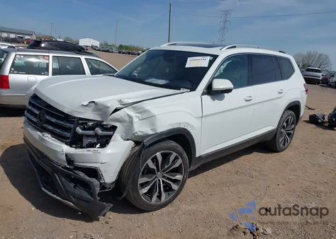 2019 Volkswagen Atlas 3.6L V6 Sel Premium из США, поврежденный, VIN 1V2NR2CA4KC612472